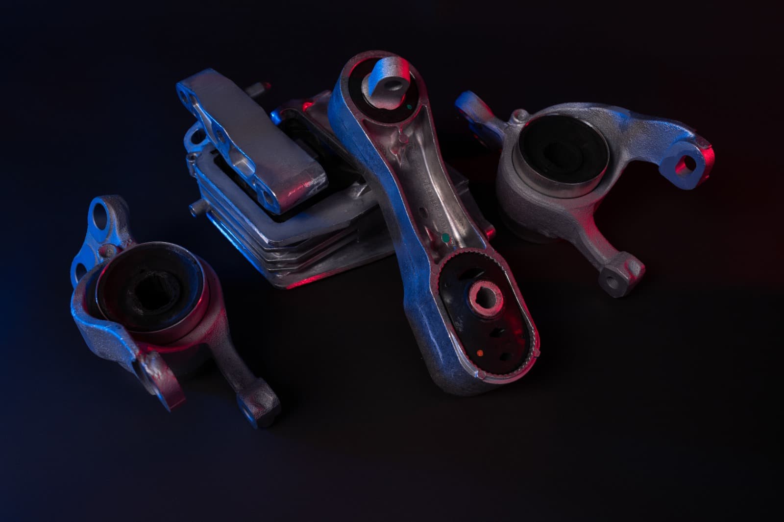Isuzu drivetrain component close-up
